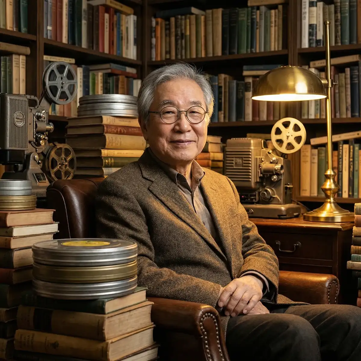 亚洲伦理片库馆长肖像 - 伦理片 研究学者